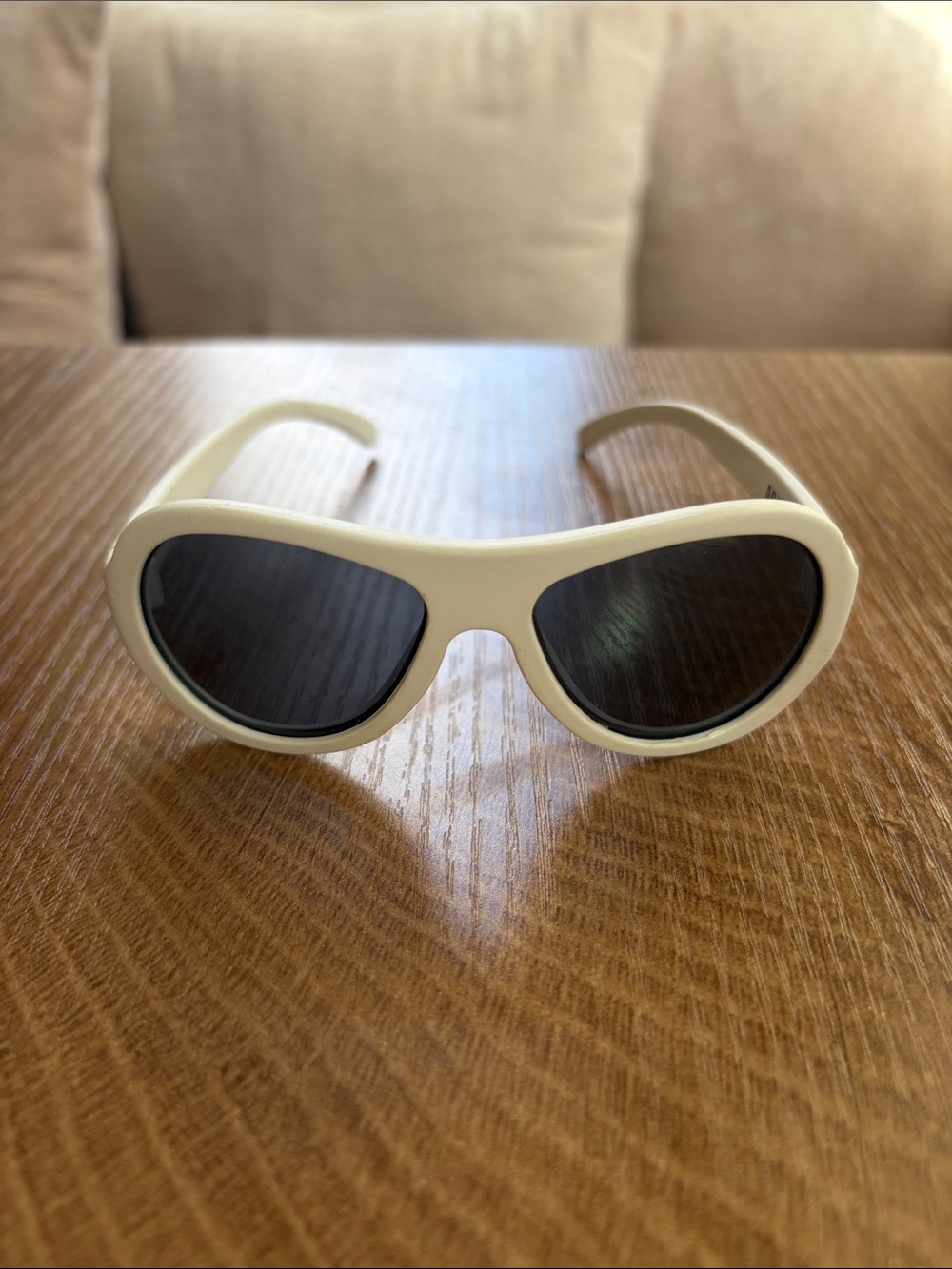 Babiators white aviators | Ages 0-2
